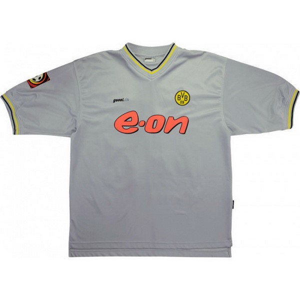 Tailandia Camiseta Borussia Dortmund 2ª Retro 2000 Gris